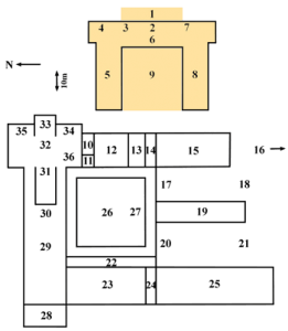 L'hôtellerie et le petit cloître de Grandselve.